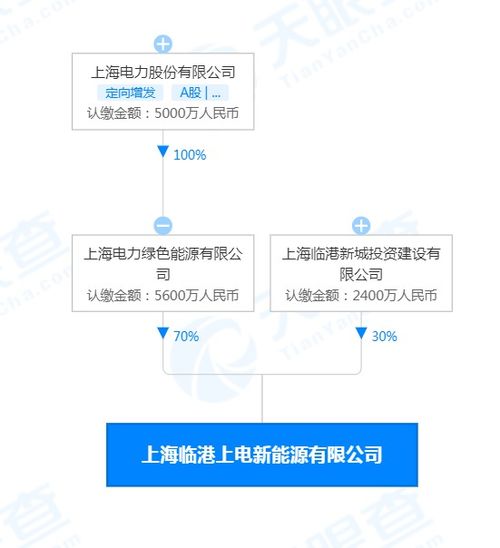 上海電力投資成立新能源公司，注冊資本8000萬專注新興能源技術(shù)研發(fā)